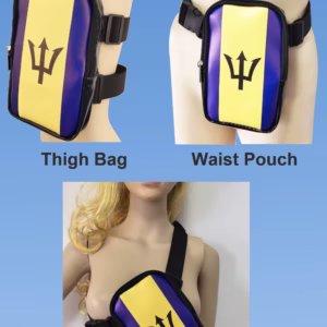 Caribbean Flag Carnival Leg Bags